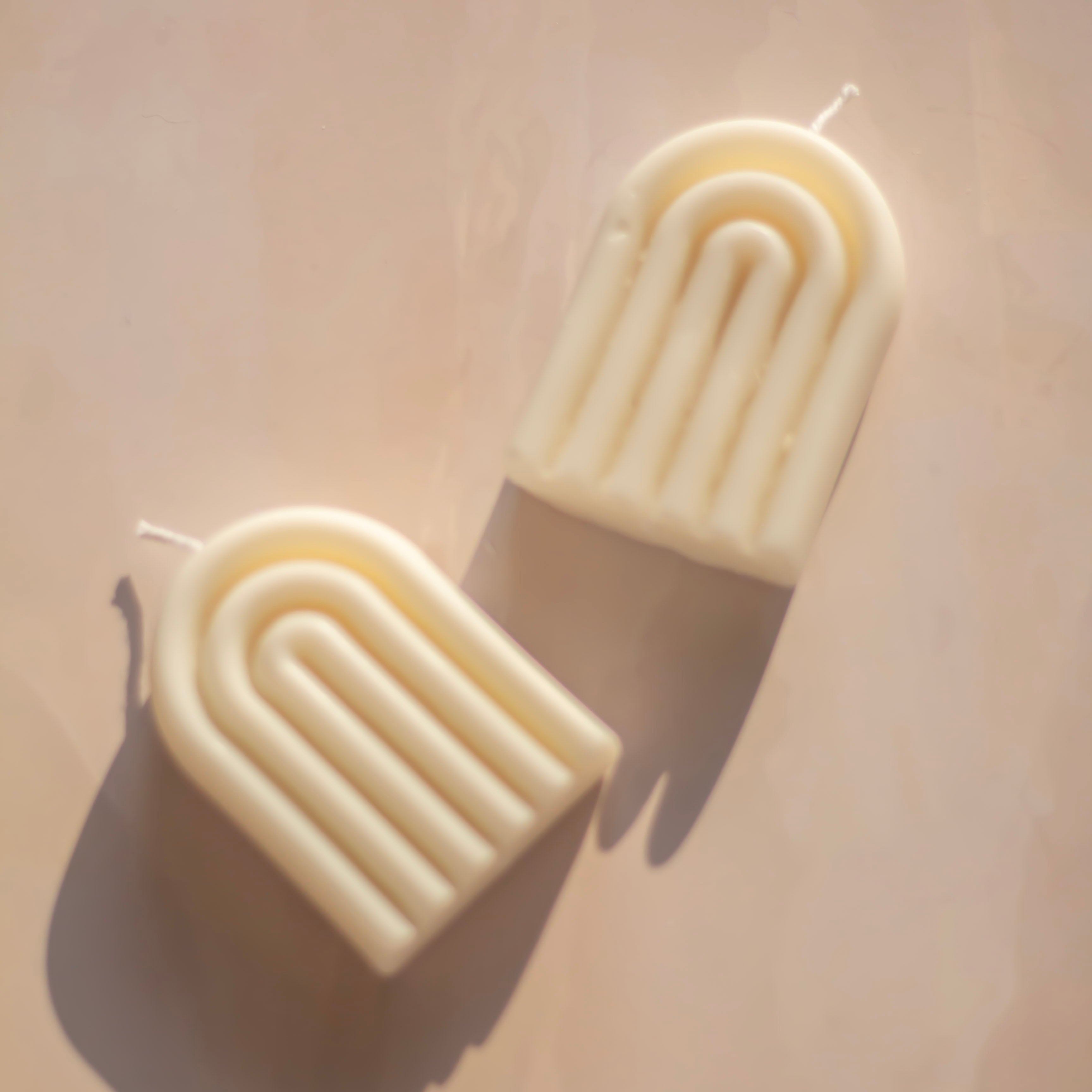 Arch Decorative Candle | Set of 2 | Soy Candle