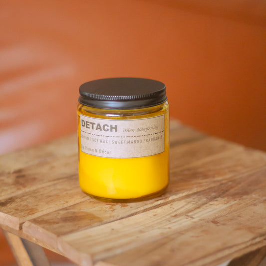 Detach when Manifesting | 200 Gm Soy Wax Candle