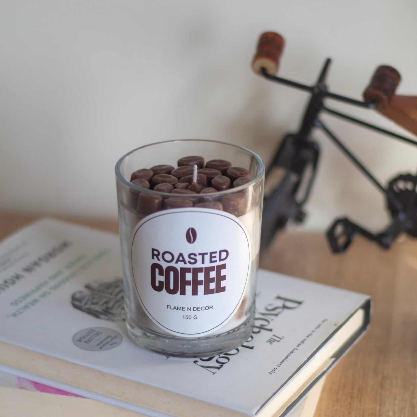 Roasted Coffee Soy Scented Candle | 170 Gm