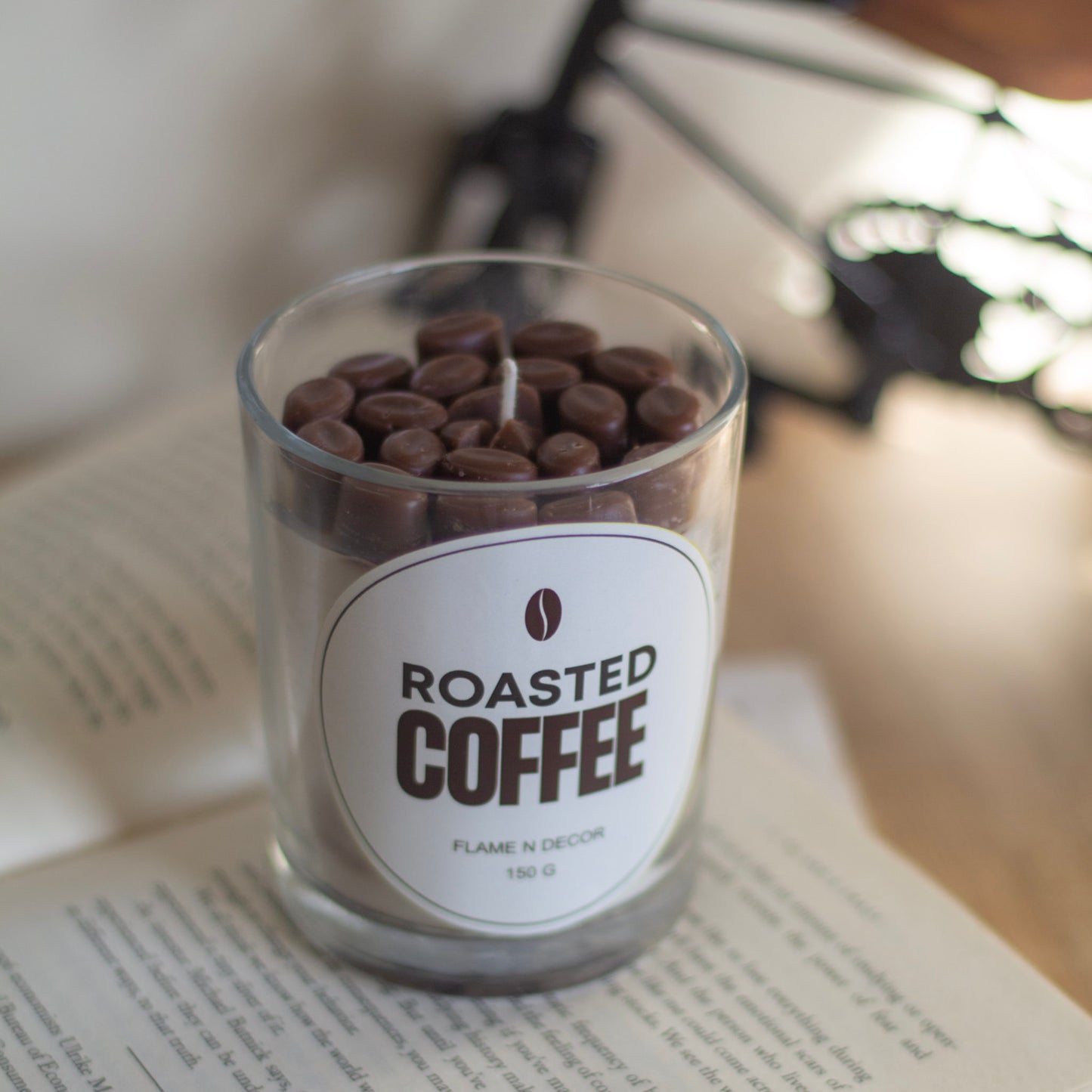 Roasted Coffee Soy Scented Candle | 170 Gm