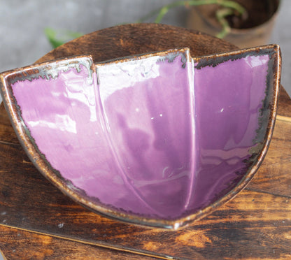 Lavender Ceramic Decorative Bowl