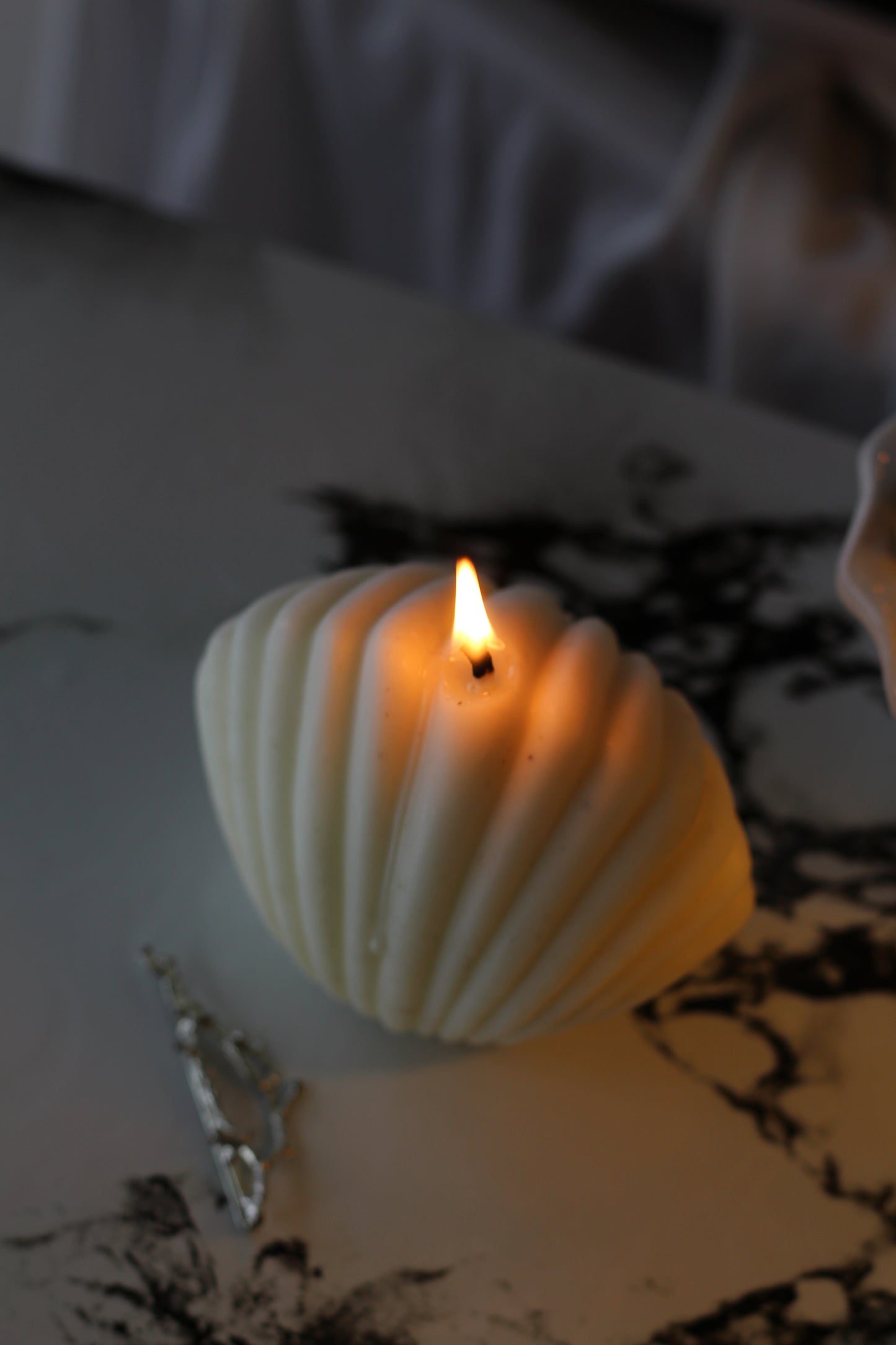 White Shell Soy Candle