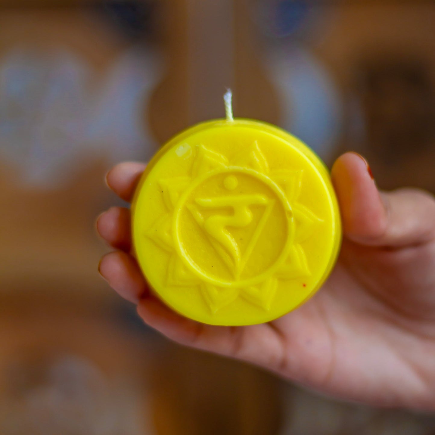 Yellow Solar Plexus Decorative Soy Candle