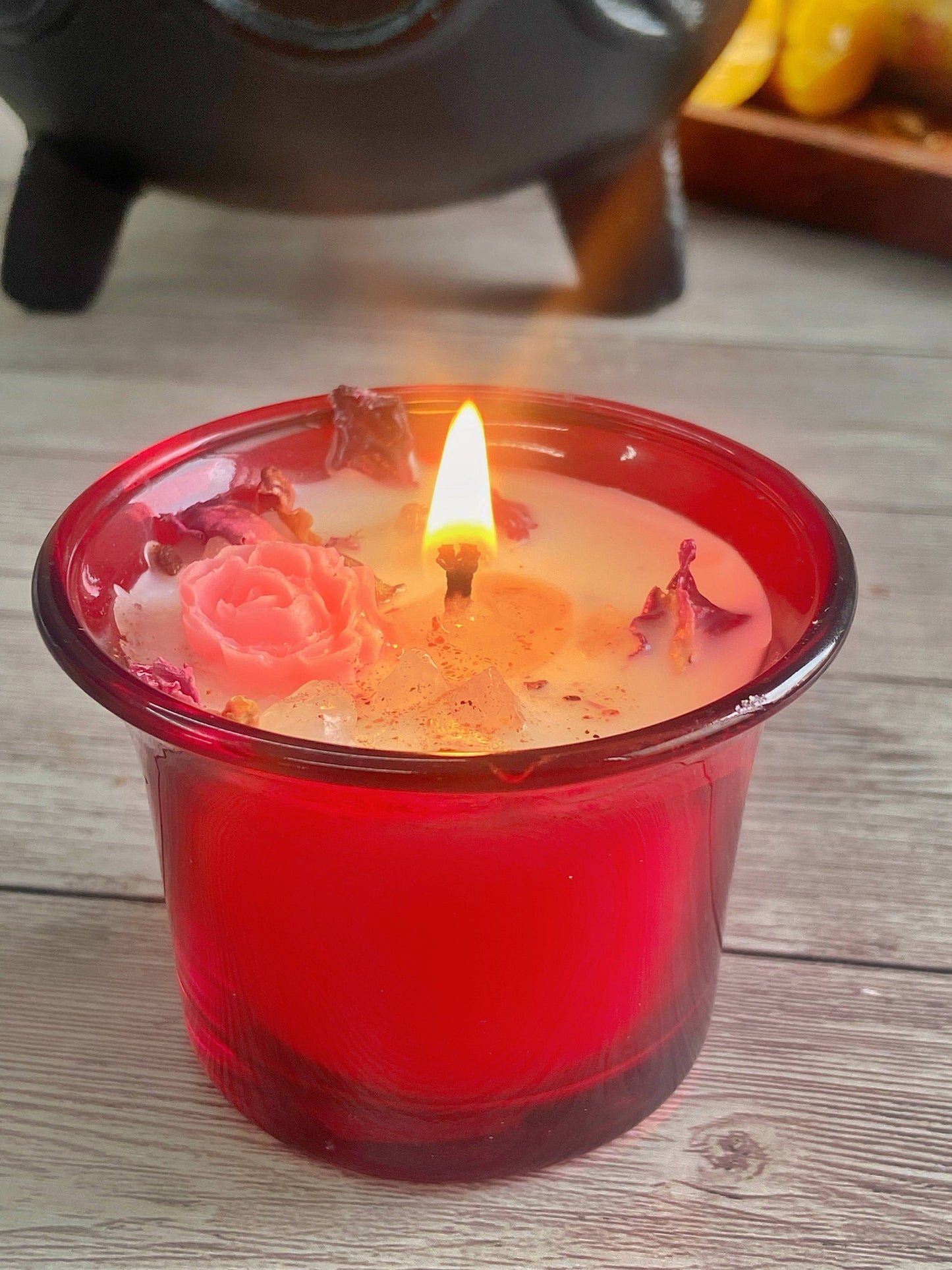 Tinted Mini Votives - Set of 4 | Soy Candle