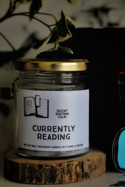 Currently Reading | Soy Candle