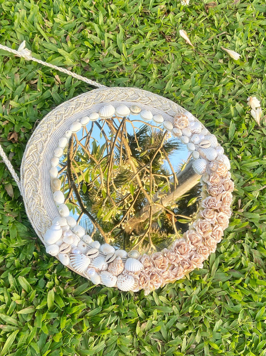 Seashell Decorative Wall Mirror