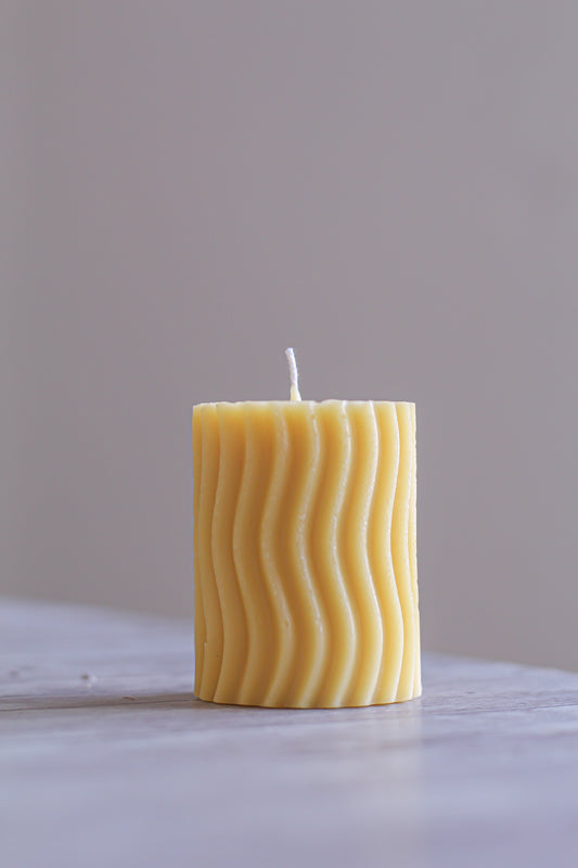 Irregular Pillar Bees Candle