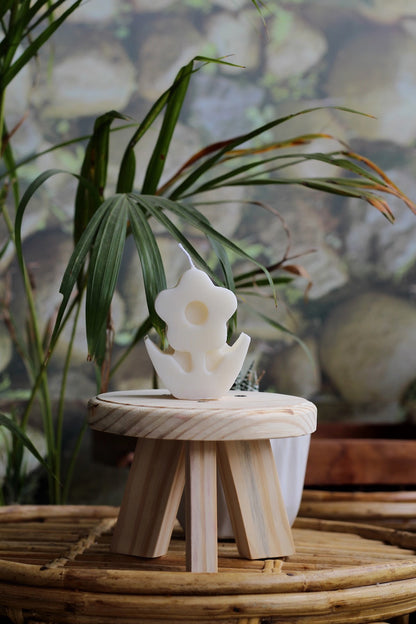 FLower Shaped Soy Wax Candle