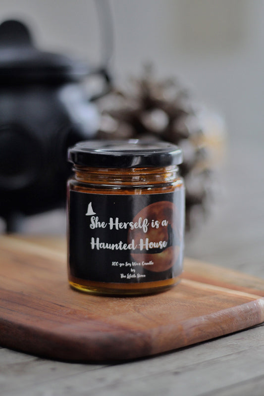 She Herself is a Haunted House | Soy Candle