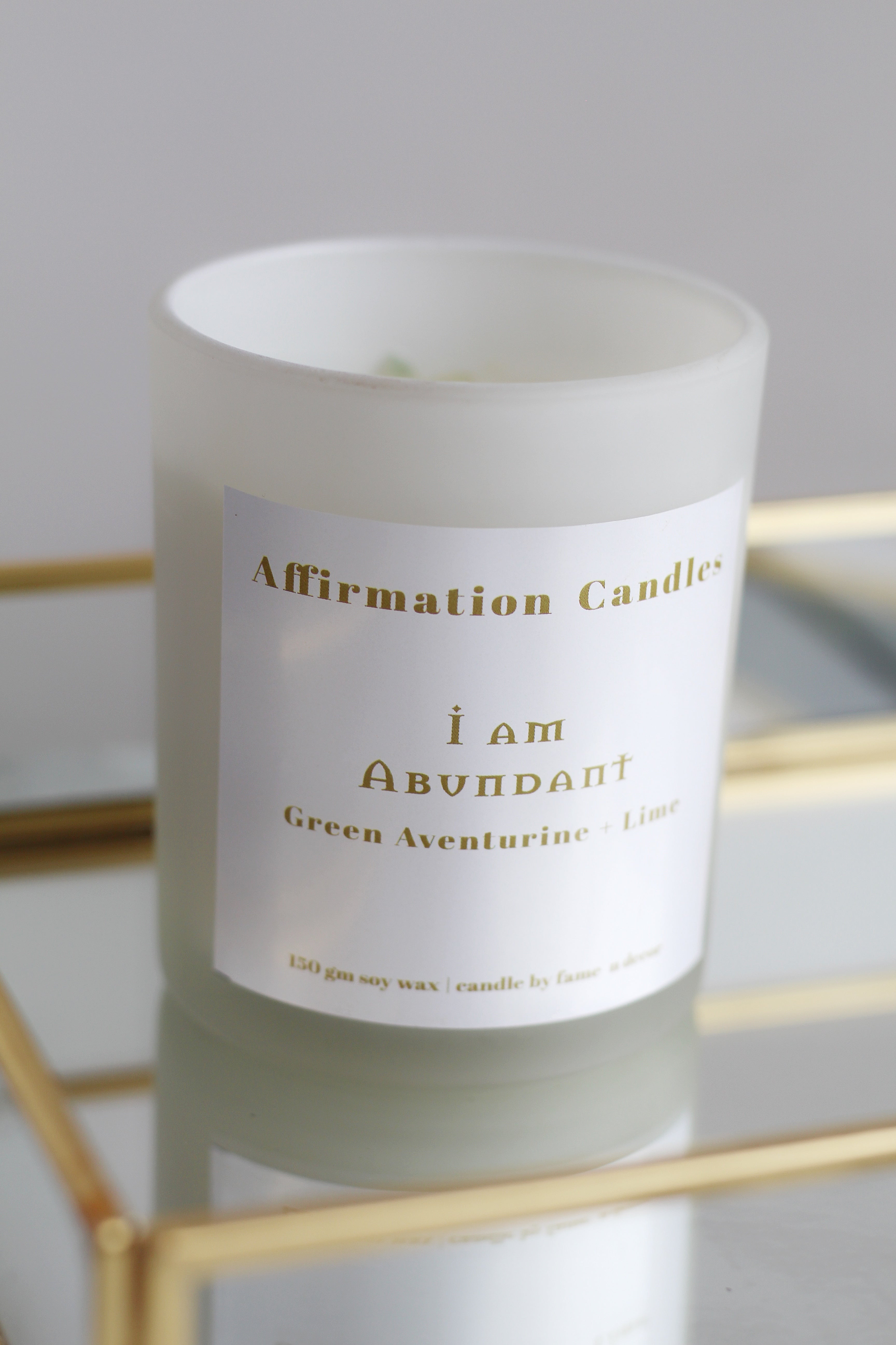I am Abundant | Soy Candle